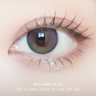 Ann365 1Month – Wish Ring Olive 祈願지環•翠 月拋 2片裝